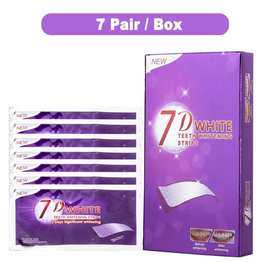 Teeth whitening strip, color corrector