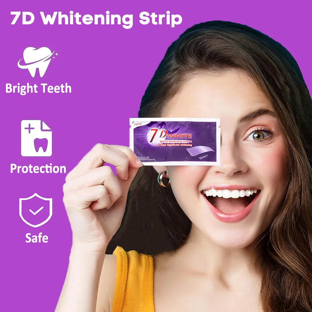 Teeth whitening strip, color corrector