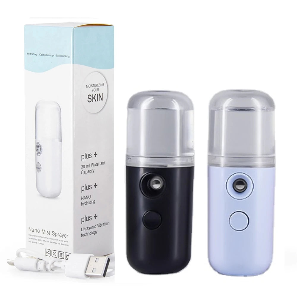 Nano-Gesichtssprühgerät, tragbar, für Wimpern, USB, Hautpflegemaschine