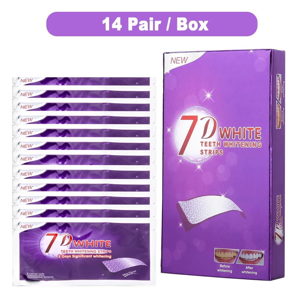 Teeth whitening strip, color corrector