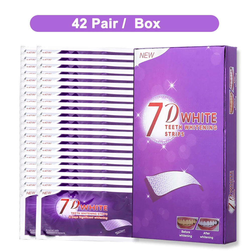 Teeth whitening strip, color corrector
