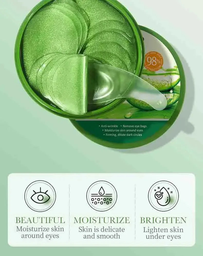 Kollagen-Augenpads mit Aloe Vera