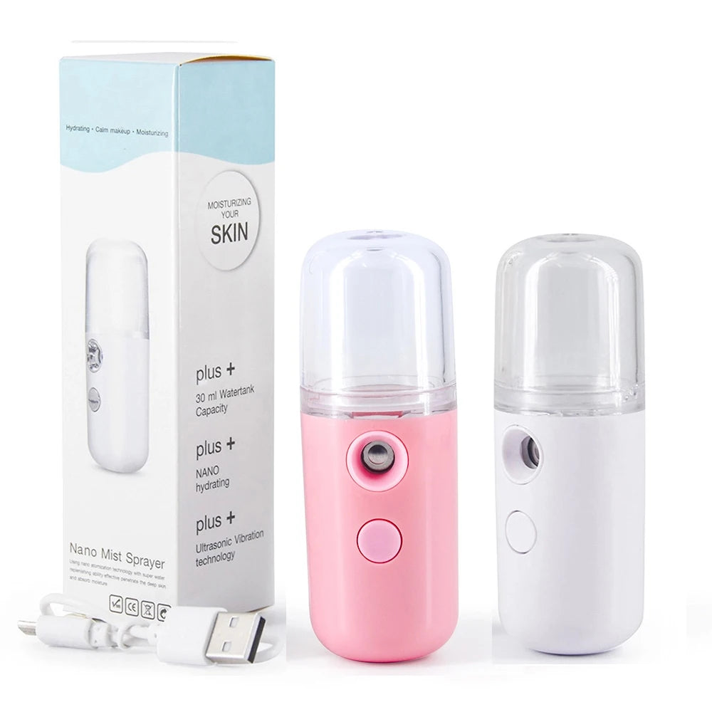 Nano-Gesichtssprühgerät, tragbar, für Wimpern, USB, Hautpflegemaschine