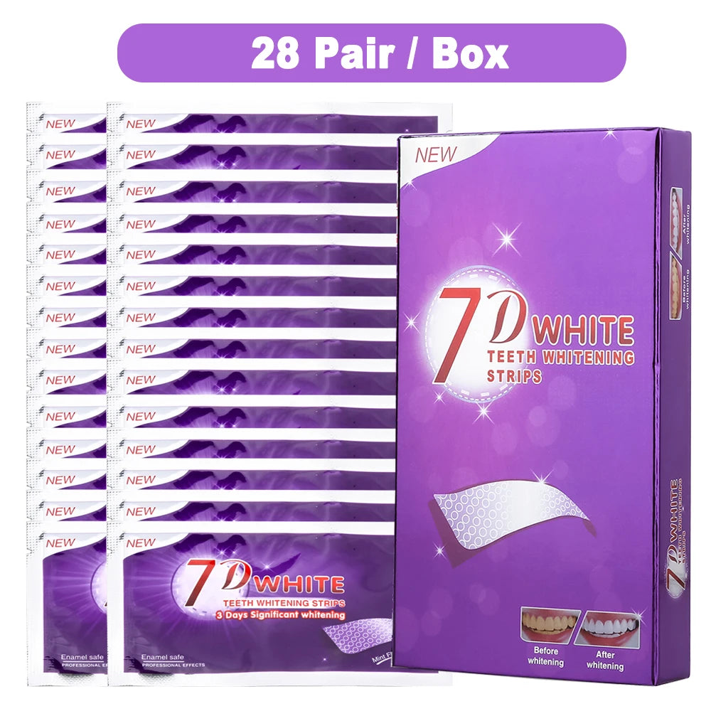 Teeth whitening strip, color corrector
