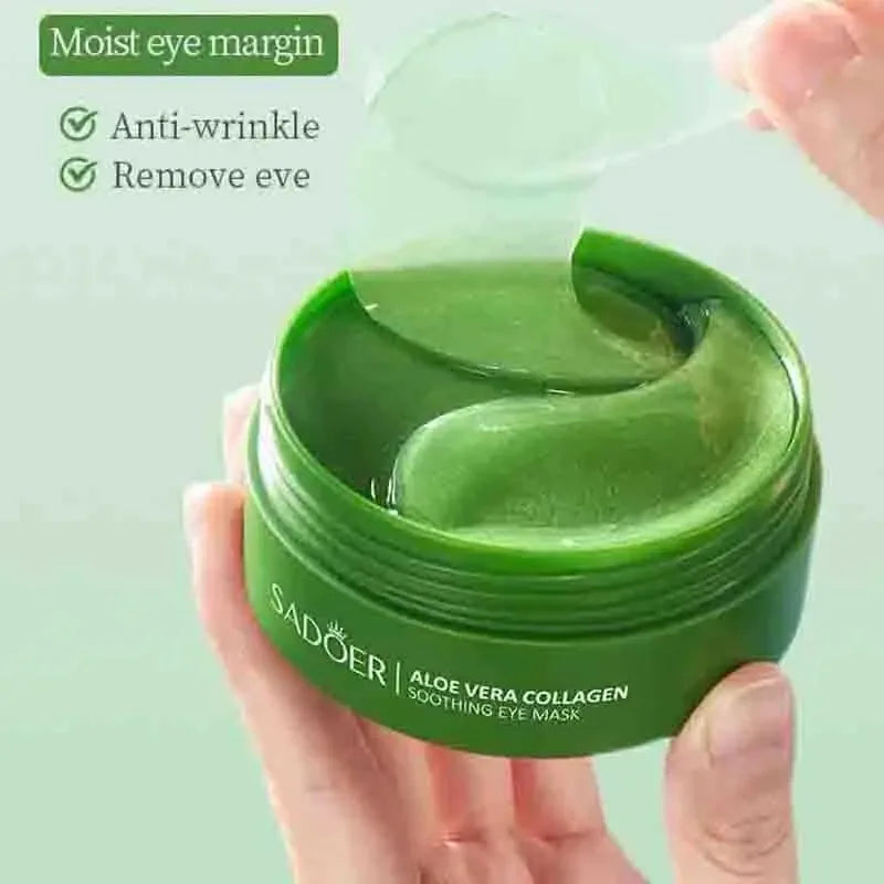 Kollagen-Augenpads mit Aloe Vera